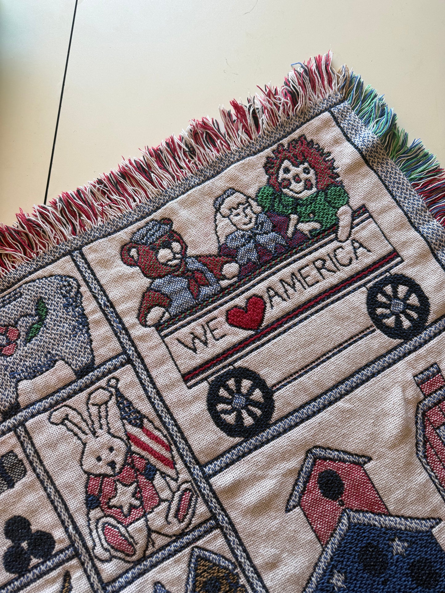 Americana Woven Throw