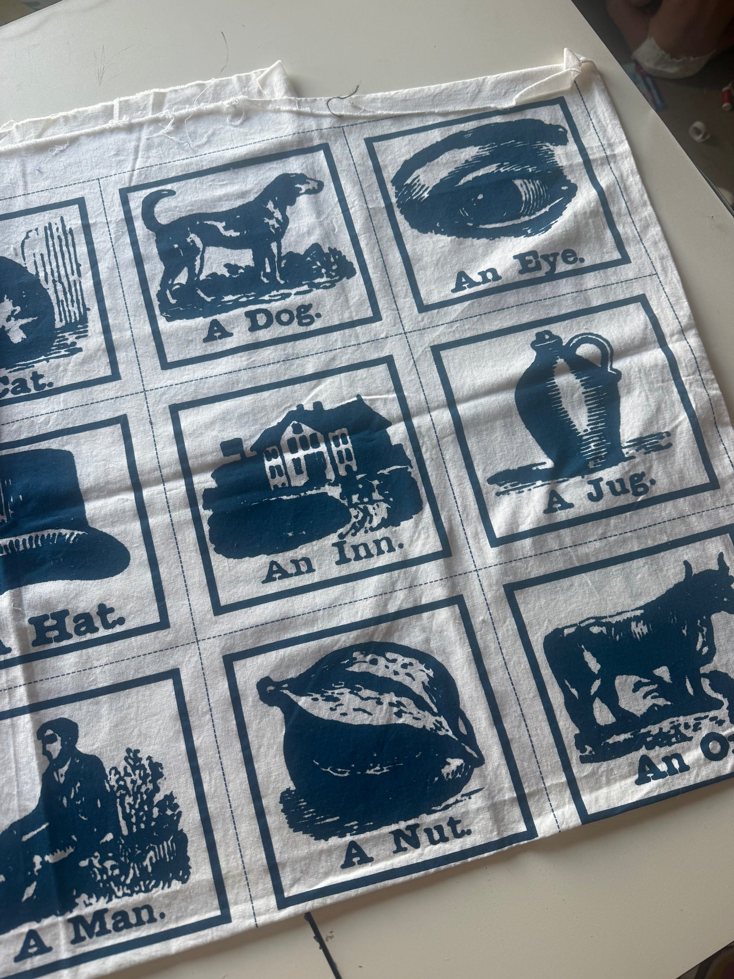 70’s Educational Print Cotton