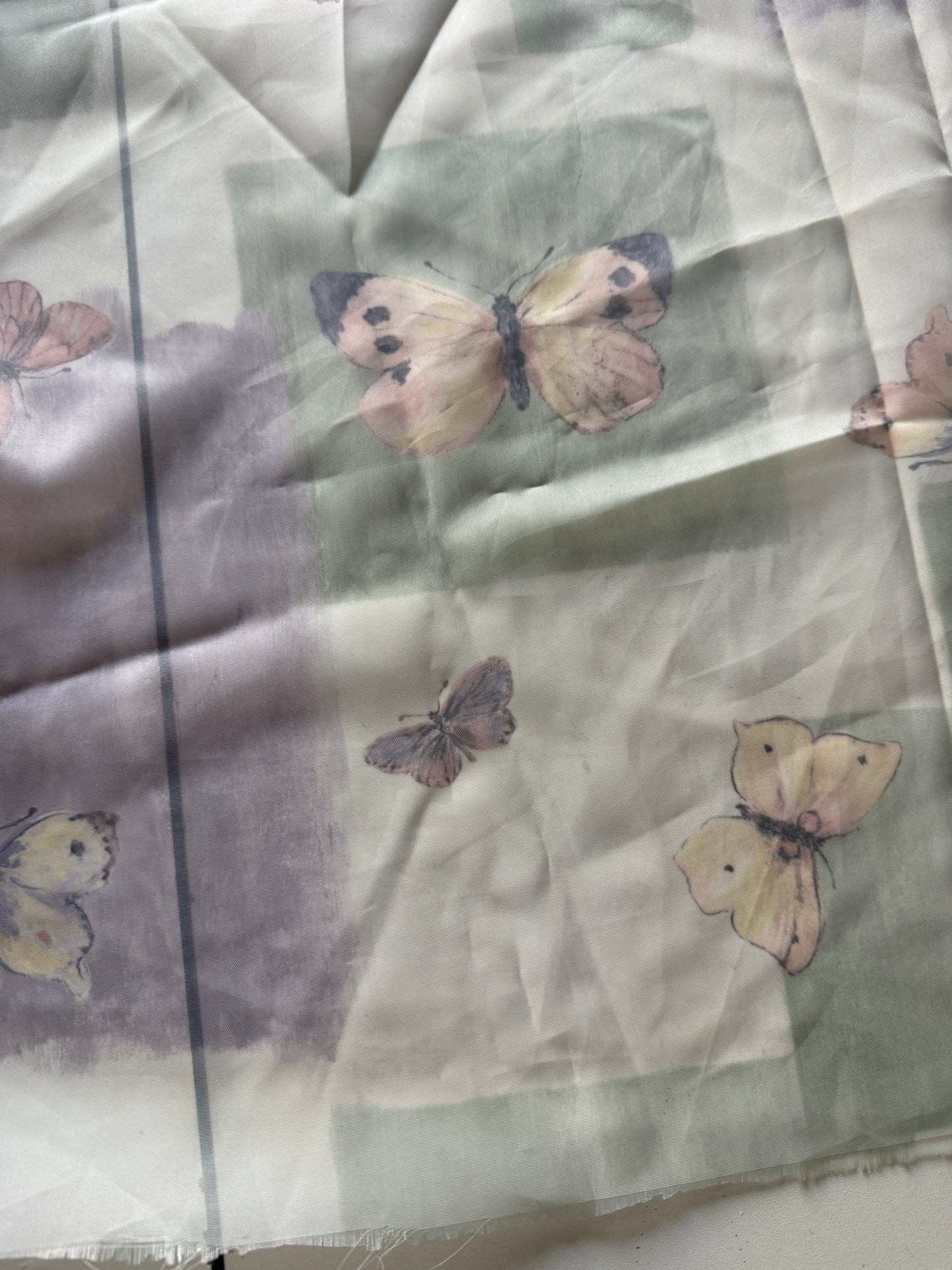 Whimsical Butterfly Chiffon