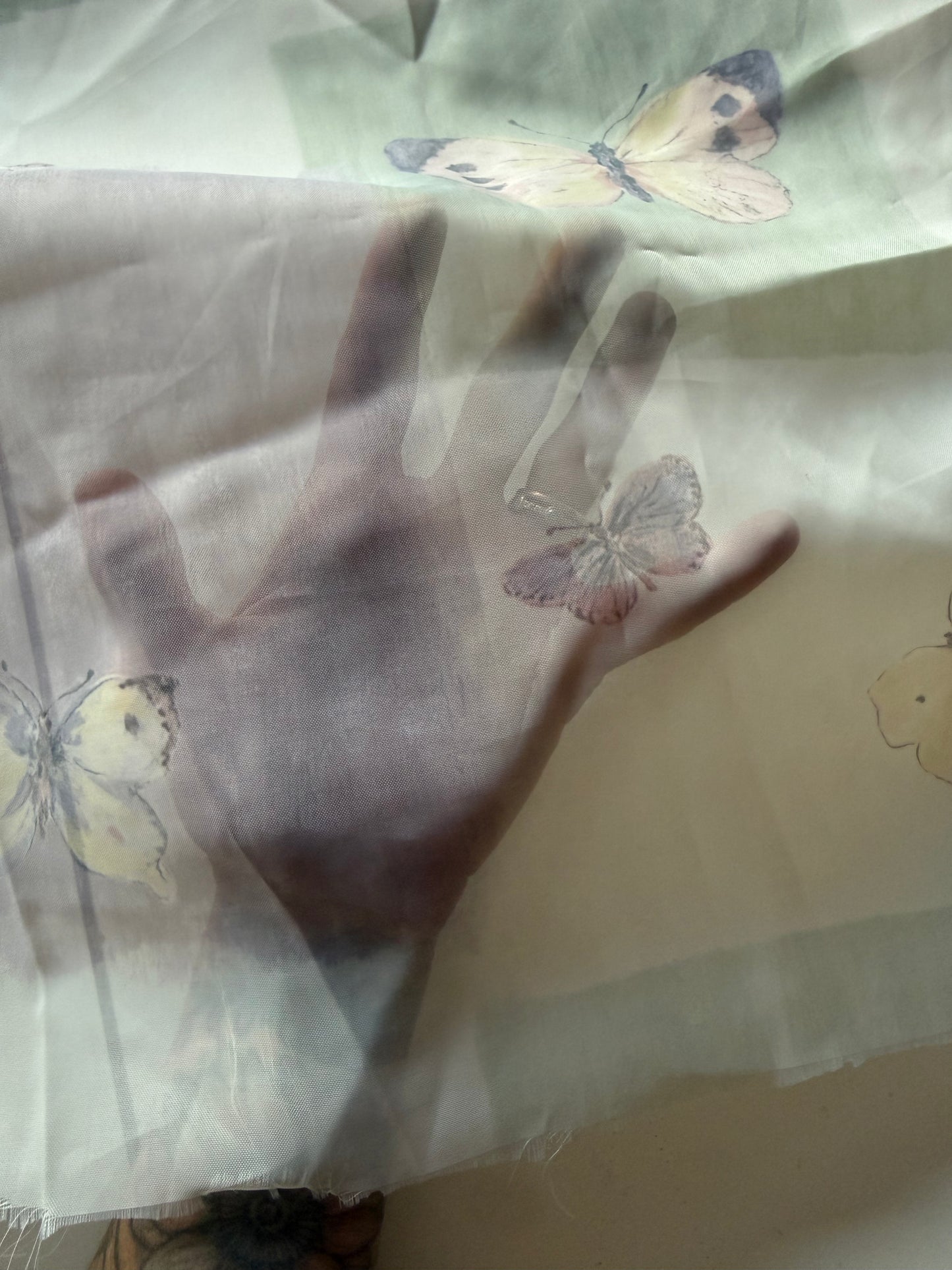Whimsical Butterfly Chiffon