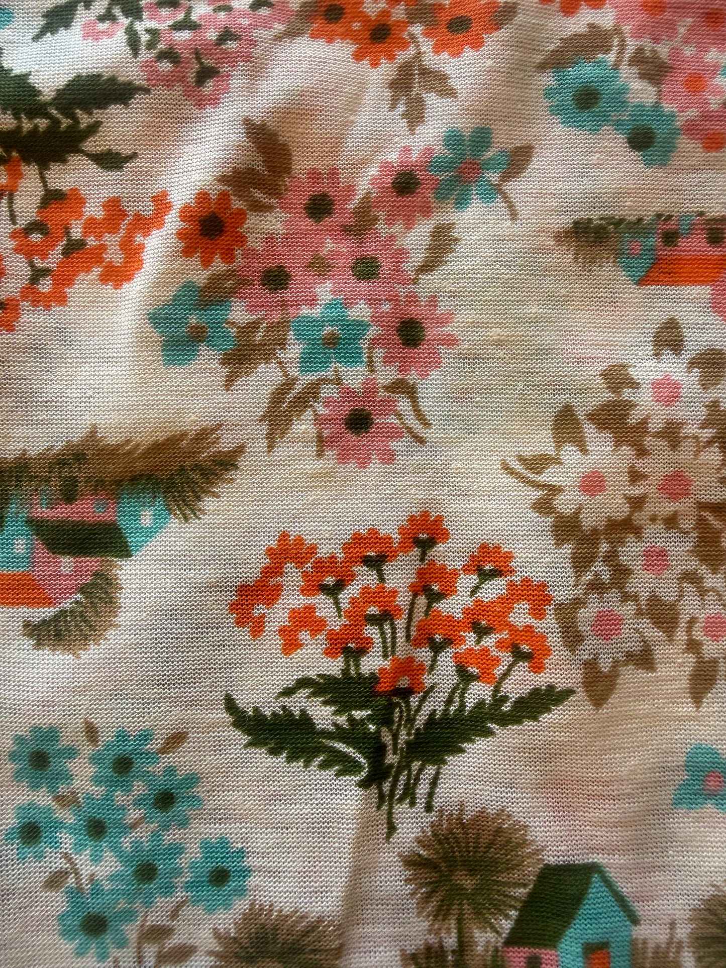 Vintage Floral Knit