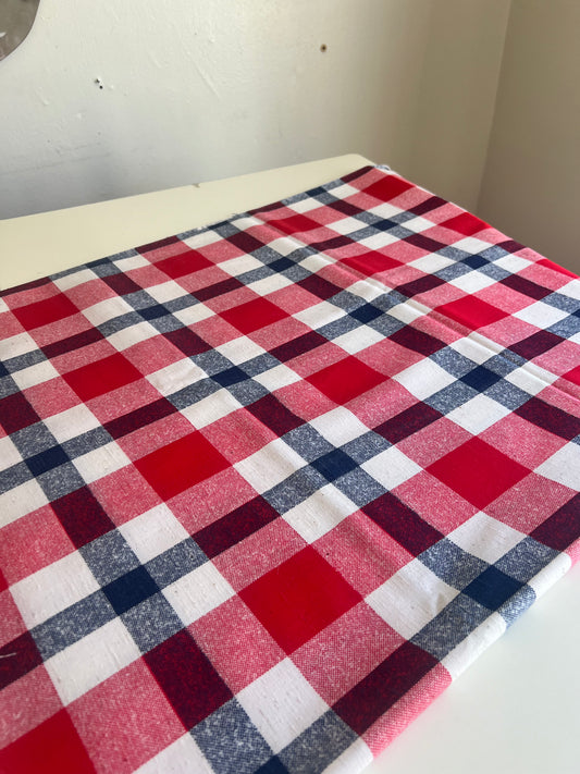 Vintage Plaid Suiting