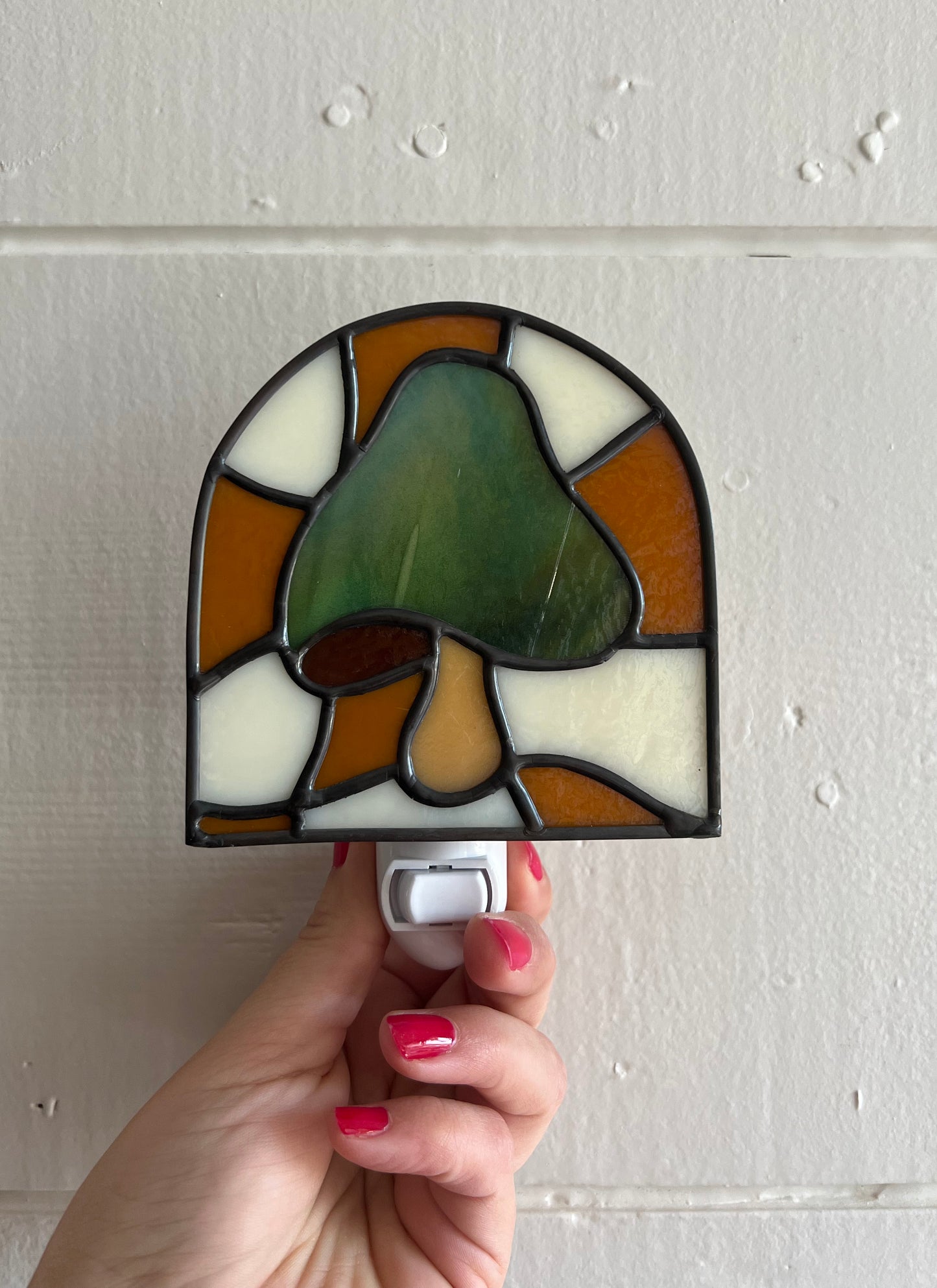 Checkered Shroom Nightlight